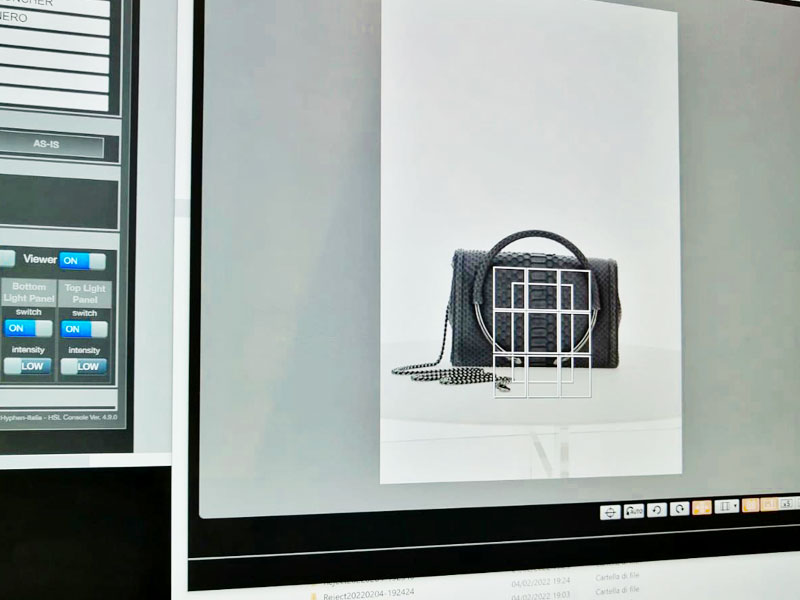 Selection of high-quality leather materials for PK1 Milano products