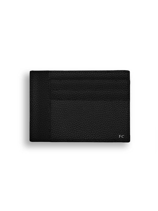 Stylish black leather wallet by PK1 Milano for corporate gifting
